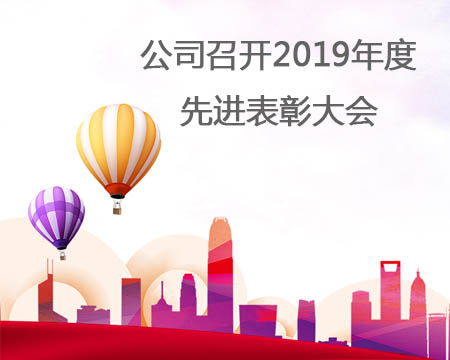 公司召开2019年度先进表彰大会